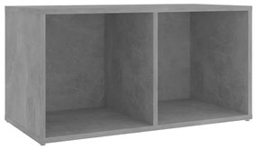 Comode TV, 4 buc., gri beton,72x35x36,5 cm, PAL 4, Gri beton
