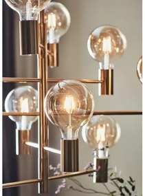 Markslöjd 108117 - Lustră pe tijă PARIS 10xE27/60W/230V aurie