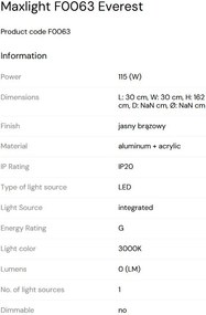 Lampadar, Lampa de podea Everest 115W