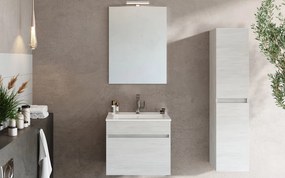 Coloană lemn masiv Suspendată Baie Salta - Rovere Grigio