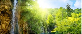 Tablou - cascadele în djunglă (120x50 cm)