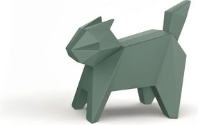 Decoratiune/ Statueta exterior sau interior Origami Koneko, mat