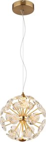 Globo 16047H - Lustru LED suspendat pe cablu VIRINA LED/12W/230V 3000K auriu