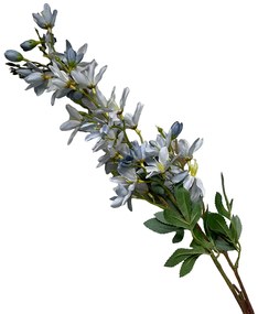 Creanga cu flori albastre artificiale, Zelda, 85cm