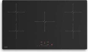 Klarstein PowerGlide plită cu inducție | suprafață rezistentă la zgârieturi | 5 zone de gătit | 9800 W | 90 cm