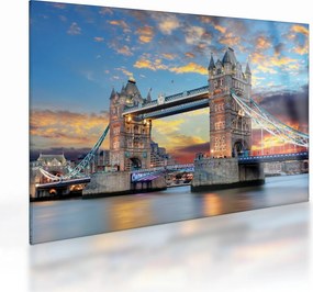 Tablou pe sticlă - Tower Bridge, Londra, Anglia (70x50 cm)