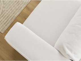 Canapea albă extensibilă/cu spațiu de depozitare 265 cm Ezechiel – Bobochic Paris