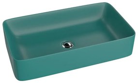 Lavoar pe blat Rune Herdis dreptunghiular 61 cm verde mat