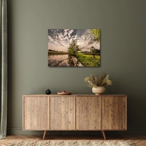 Tablou naturii cu raze de soae (70x50 cm)
