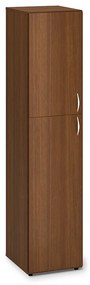 Dulap înalt îngust ProOffice 40 x 47 x 178 cm, stânga, nuc