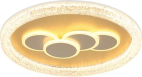 Globo 48476-40R - Plafonieră LORAINE LED/40W/230V, diam. 49,5 cm, auriu