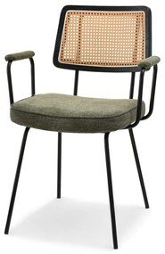 Scaun Cleo (kaki + negru). 1110978