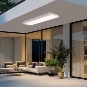 Brilagi-LED Corp de iluminat LED reglabil pentru baie FRAME SMART LED/50W/230V IP44 alb + telecomandă