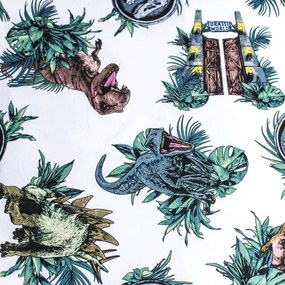 Lenjerie de pat luminoasă Jurassic World Roar