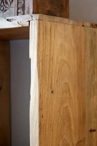 Etajeră din lemn masiv cu 8 rafturi