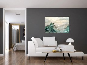Tablou - Abstracție Marină 3D (90x60 cm)