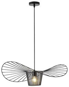 Lustră pe cablu 1xE27/40W/230V negru