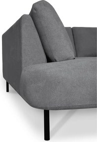 Colțar gri închis (cu colț pe partea stângă /în formă de "U") Hero – Scandic