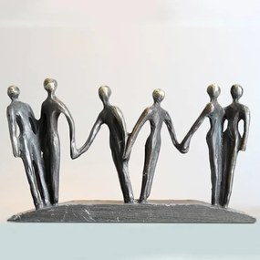 Statueta bronz "Echipa noastra"