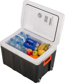 Lada frigorifica Adler AD 8090, 40 l, 58 W, 12/220/240V, Clasa climatica N, Izolatie C5H10, Gri