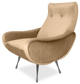 Supermobel Fotoliu tapitat ROYAL, 74x95x90, monolith 12194