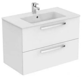 Dulap suspendat pentru lavoar Ideal Standard Tempo pal alb 81 cm