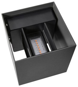 Aplica LED de exterior ambientala stil nordic IP44 Milda antracit