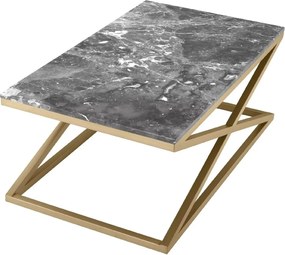 Masuta de cafea design LUX Criss Cross 120x70cm