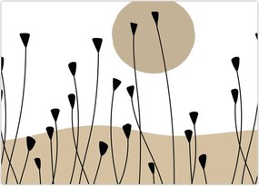 Tablou - Pajiște grafică N⁰2 (70x50 cm)