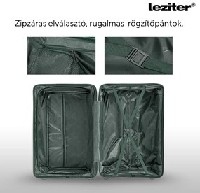 TraveLux Endure valiză de cabină cu hard top 55x40x20 cm verde închis