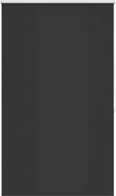 vidaXL Jaluzea opacă 84,4x175 cm, lățime material 80 cm, negru