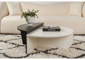 Măsuță de cafea Orion White and Black