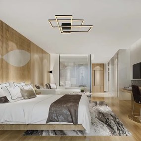 Plafonieră LED LED/47W/230V 3000K negru