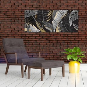 Tablou - Jungla de aur (120x50 cm)