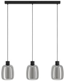 Lustră LED RGBW dimabilă pe cablu Eglo 901121 MOLOCHIO-Z 3xLED/3,7W/230V gri