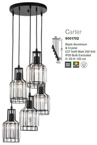 Lustra design modern Carter 5L NVL-9001702