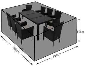 Deuba Husa de protectie - pentru 1+6, 1+8 ansambluri - verde
