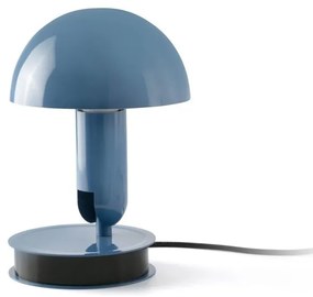 Veioza/Lampa de masa cu clips BELA albastra