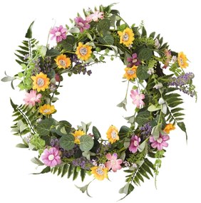 Coronita de usa de primavara SPRING FLORAL Ø45 cm