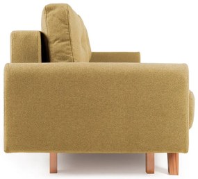 Canapea extensibilă Bonami Selection Pop, galben