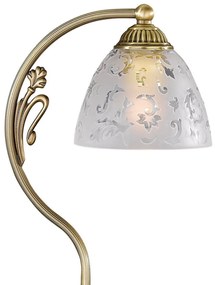 Veioza/Lampa de masa din alama design italian H-34cm 6252