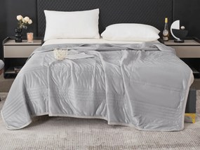 Pilota de vara racoritoare CELIA, gri Dimensiune: 140 x 200 cm