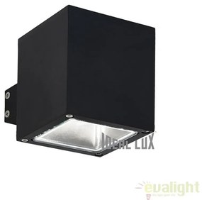 Aplica de perete exterior SNIF AP1 SQUARE NERO 123080
