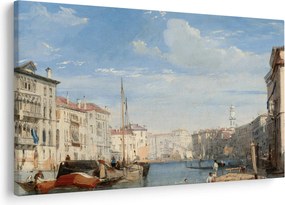 Tablou - Richard Parkes Bonington, The Grand Canal, reproducere (90x60 cm)