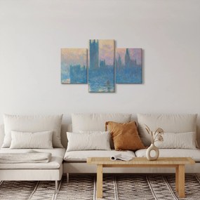 Tablou - Claude Monet, The Houses of Parliament, Sunset, reproducere (90x60 cm)