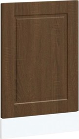 vidaXL Panou pentru mașină de spălat vase stejar maro lemn prelucrat