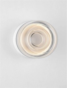 Aplica perete stil minimalist Doris alb