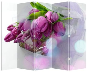 Paravan - Buchet de lalele (210x170 cm)