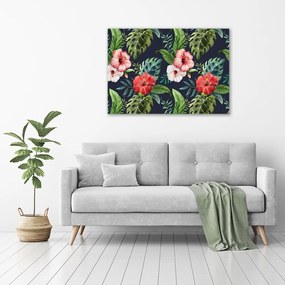 Pictură pe pânză Flori tropicale