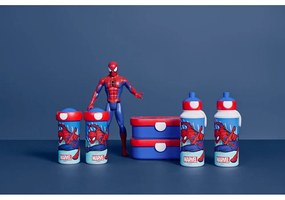 Cutie de gustări pentru copii 2 buc./cu sticlă Spiderman – Mepal